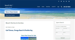 Desktop Screenshot of beachmls.net